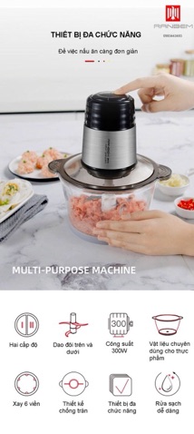 Ranbem224A - Máy xay thịt siêu nhanh và siêu bền