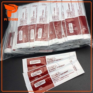Combo 50 gói dưỡng gói Vitamin A,D loại 1 - Dưỡng môi mày sau xăm