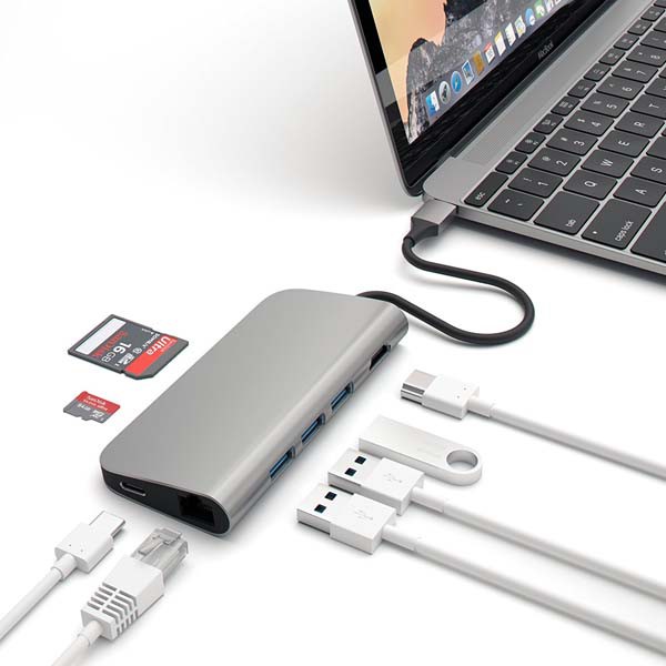 Cáp Usb Type C Letouch Multi Port Adapter 8 in 1
