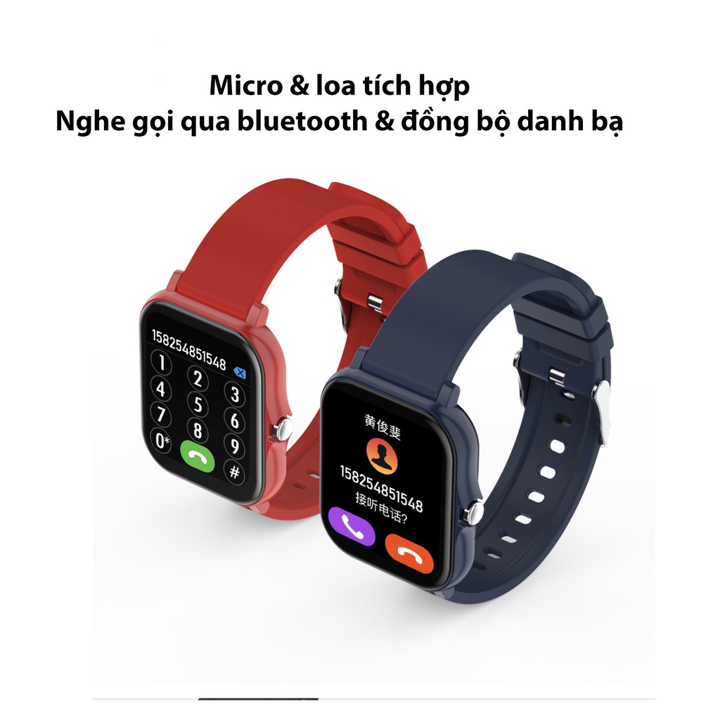 Đồng Hồ Thông Minh Smartwatch 5 Nghe gọi trực tiếp trên đồng hồ Tính năng sức khoẻ