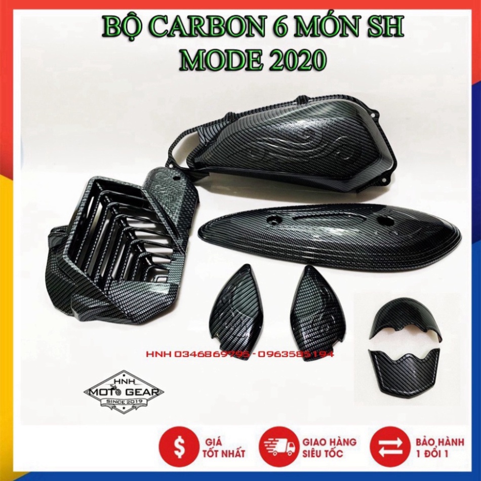 Ốp Carbon SH Mode 2020 Artista 6 Món Chính Hãng