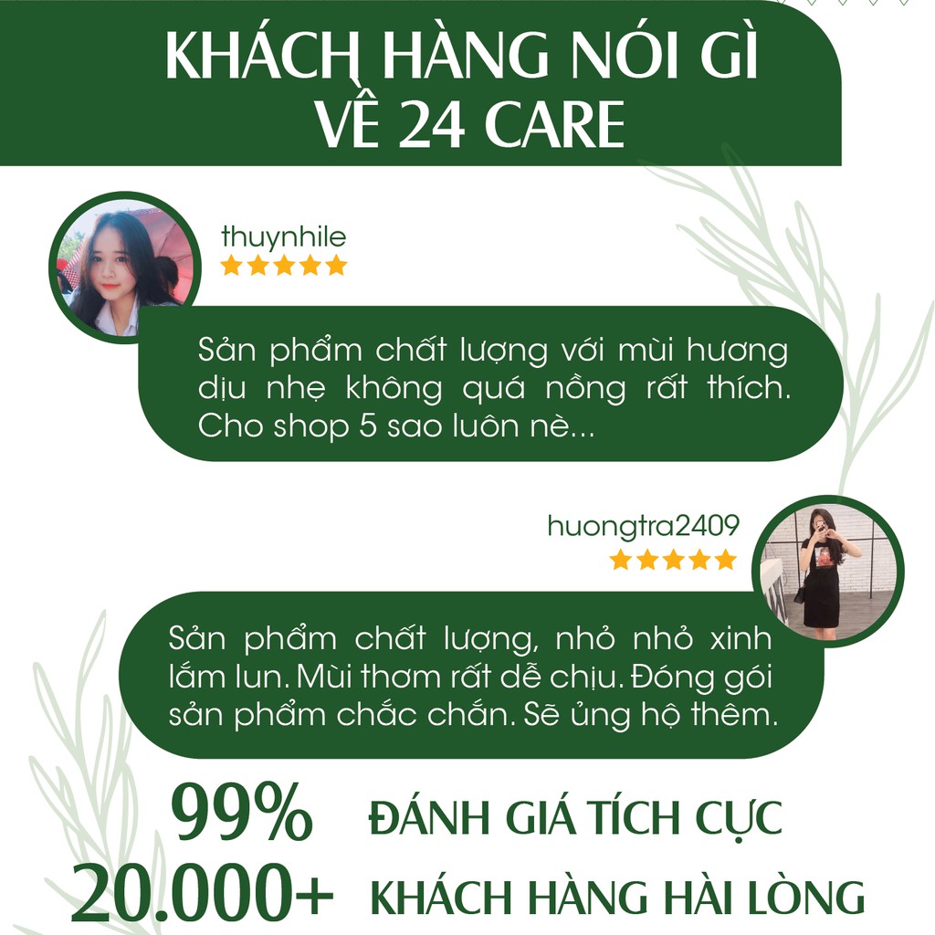 [MUA 1 TẶNG 1] Tinh dầu trà xanh 24Care- nguồn gốc tự nhiên khử mùi, ngừa mụn, dưỡng tóc 10ml