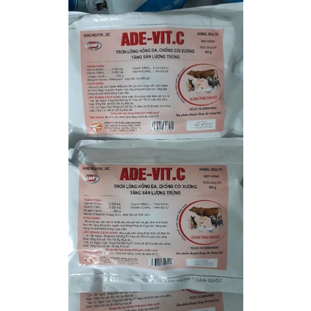 Vitamin ADE cho gia súc, gia cầm
