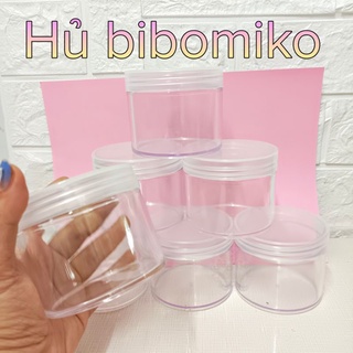 HỦ BIBOMIKO MICA/Hủ số 7 nắp trong đưng slime hoặc thực phẩm