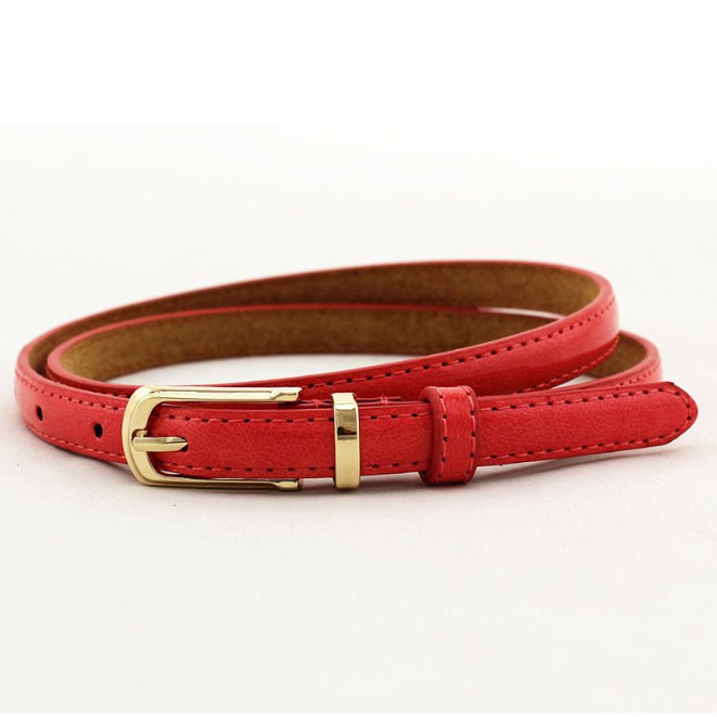 Thắt lưng nữ da PU 1 mầu trẻ trung TTL11