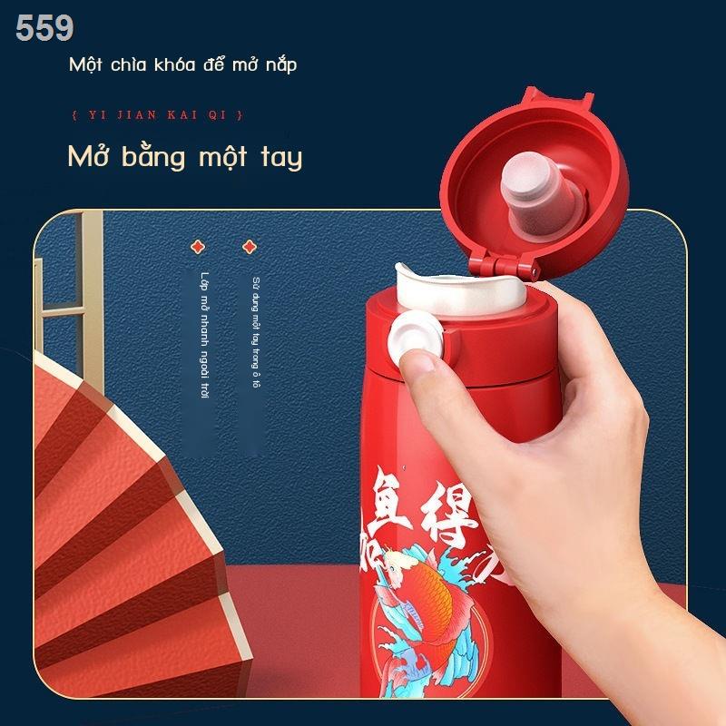 316 Cúp cách nhiệt bằng thép không gỉ Xu hướng quốc gia Cặp đôi đồ cổ nước Nam và nữ Cốc sinh viên có giá trị