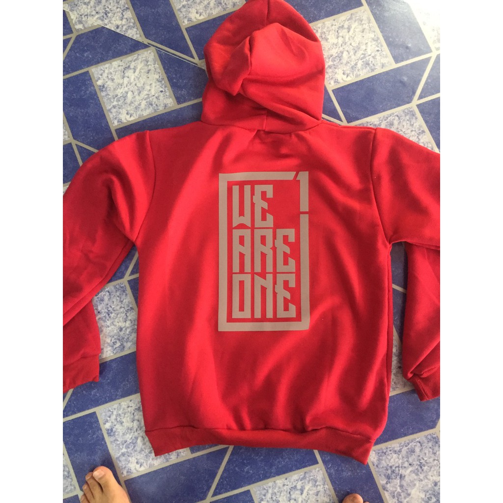 Áo Hoodie Nam Chất Nỉ Dày Dặn Hình Phản Quang We Are One Full Size