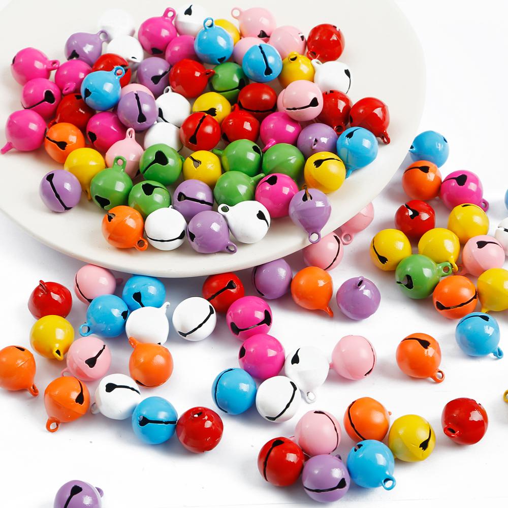 Chuông Kim Loại 14mm Tự Làm Thủ Công Trang Trí Cây Thông Giáng Sinh Cho Chó Mèo Hoàn Hảo!