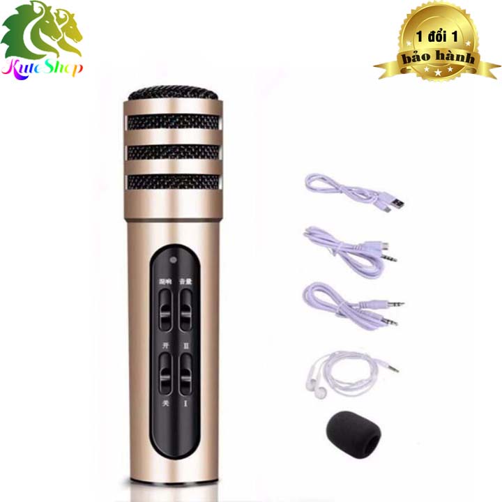 [HCM] Micro Karaoke/Micro Livestream Thu Âm C7 Âm Thanh Chuyên Nghiệp