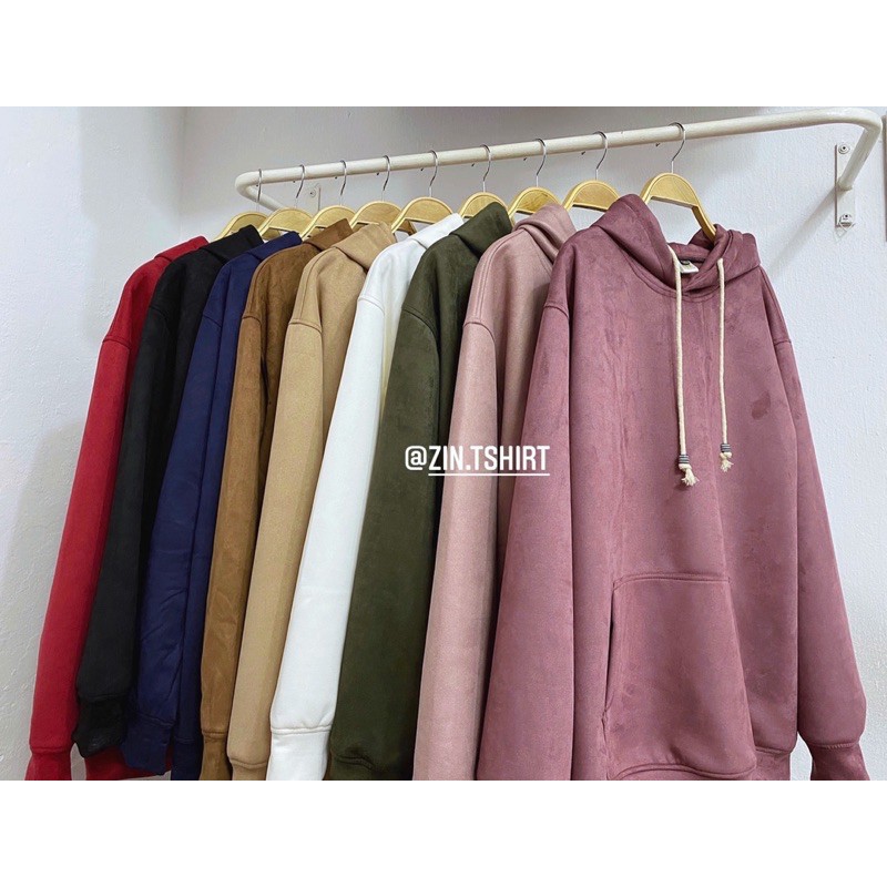 [HÀNG THIẾT KẾ] ÁO HOODIE NỈ DA LỘN SIÊU MỀM MỊN CỰC DỄ PHỐI ĐỒ