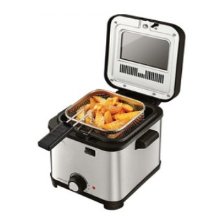 Nồi chiên ngập dầu Lock&Lock chính hãng Deep Fryer EJF716SLV 230-240V 50 Hz công suất 800-900W - Hàng chính hãng