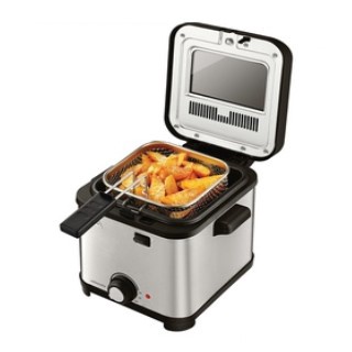 Nồi chiên ngập dầu Lock&Lock chính hãng Deep Fryer EJF716SLV 230-240V 50 Hz công suất 800-900W - Hàng chính hãng