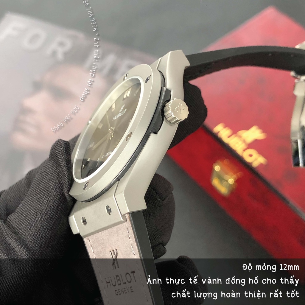 Đồng Hồ Nam HBL Cơ Automatic Nhật, Mặt Saphire 42mm Viền Trơn, Chống Nước 5ATM [Bảo Hành 18 Tháng - 1 Đổi 1 15 Ngày] | BigBuy360 - bigbuy360.vn