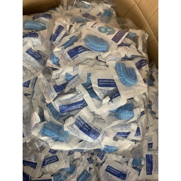 Combo 100 mũ y tế tiệt trùng DANAMECO/DAMEDCO chính hãng