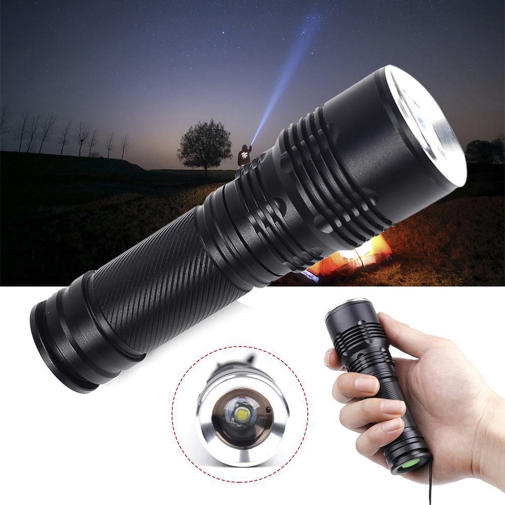 Đèn pin LED 15000 Lumens Zoom T6