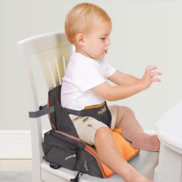Ghế ngồi cho bé gấp gọn dạng balo đựng đồ 2in1