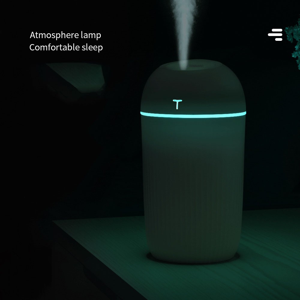Máy xông tinh dầu tạo độ ẩm,đèn ngủ dung tích 420ml dễ thương 2022