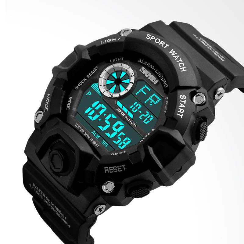 Đồng Hồ Nam Điện Tử Thể Thao Pin Nhật, Kháng Nước SKMEI - 1019BK - Hàng Chính Hãng