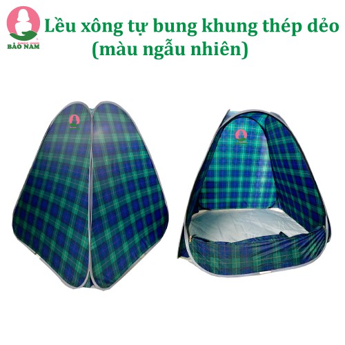 Lều xông và lá xông