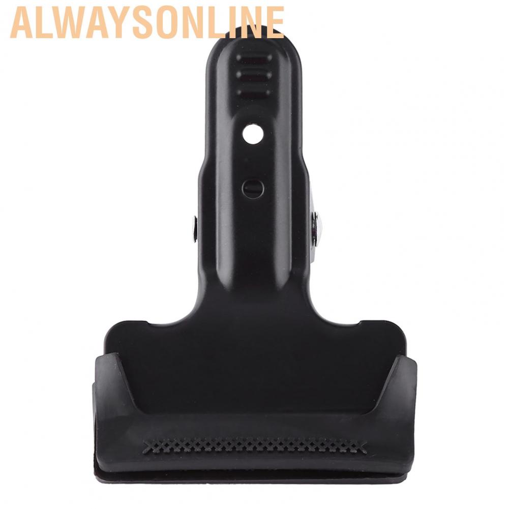 Alwaysonline Padded With Rubber Bumpers Spring Clamp Metal Backdrop Clip Well-Constructed for Muslin / Paper