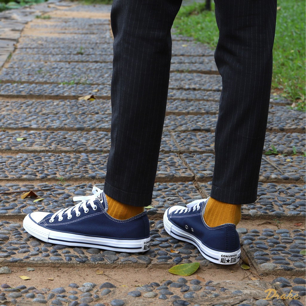 Giày Converse Classic Navy Low SKU : 126196