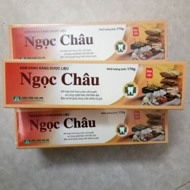 Kem Đánh Răng Ngọc Châu. 170g