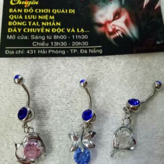 Khuyên rốn inox