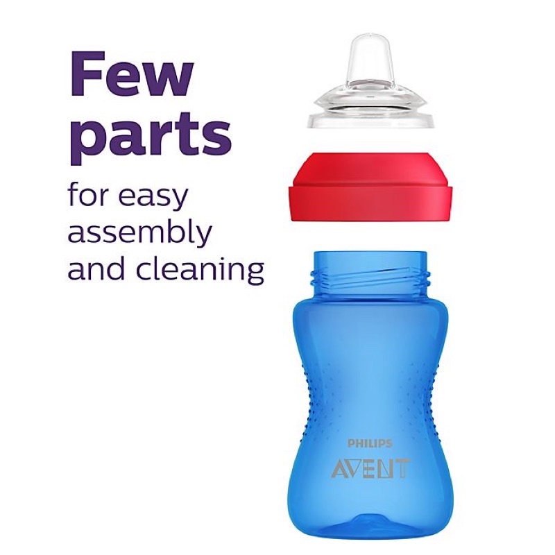 Bình tập uống Philips Avent 300ml cho bé 9 tháng +