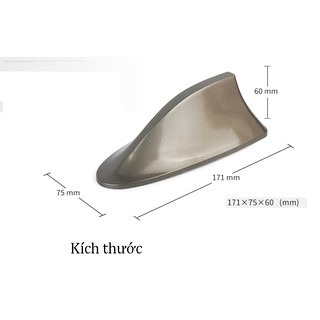 Ăn ten vây cá mập Hybrid đế cao su thu sóng radio FM/AM trên nóc xe hơi đủ màu để lựa chọn