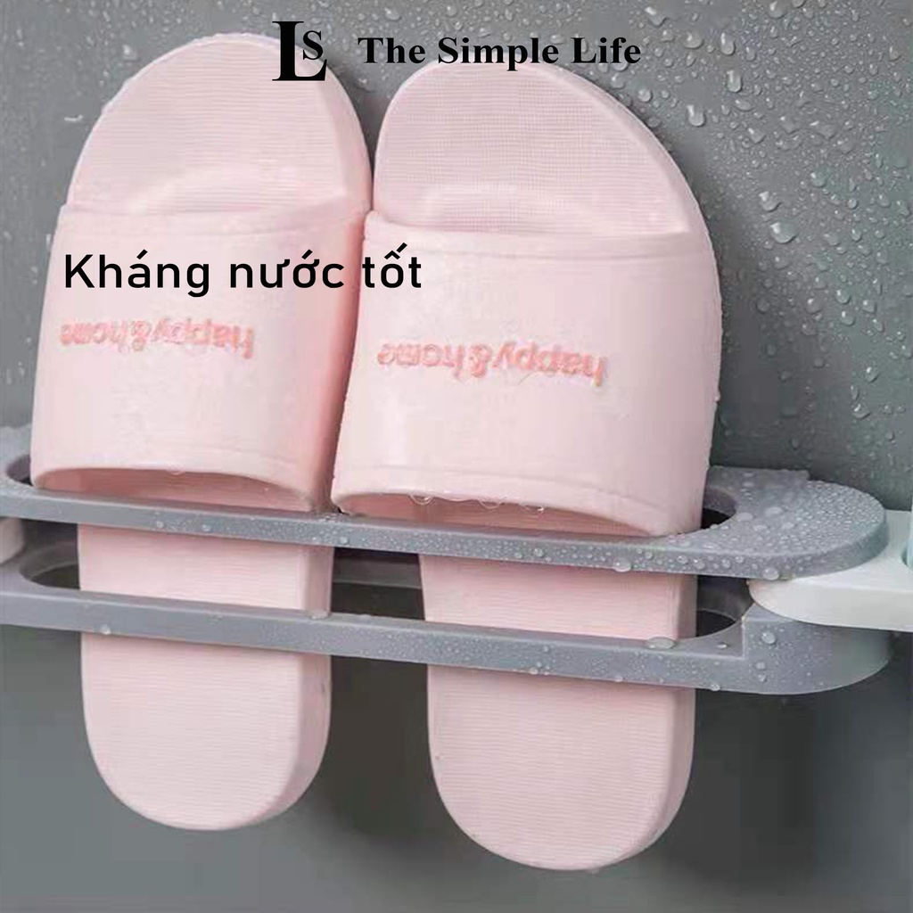 Thanh treo dép dán tường gấp gọn, thanh treo khăn, nắp nồi, cài dép dán tường chắc chắn, đa năng cao cấp [CHÍNH HÃNG]
