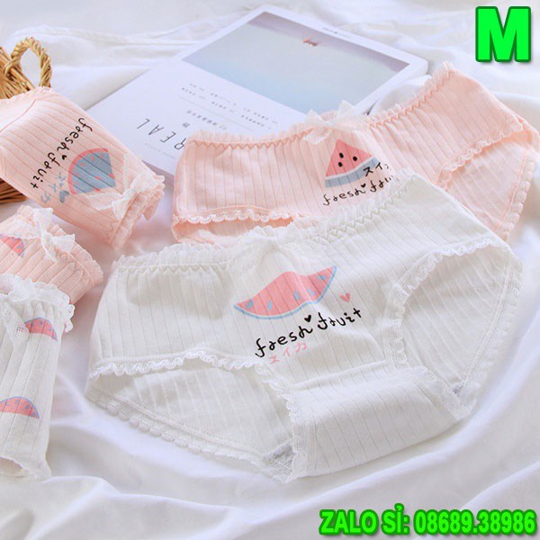 SỈ ZALO RẺ HƠN_ Quần Lót 5 Kiểu Kute 5129 Size M