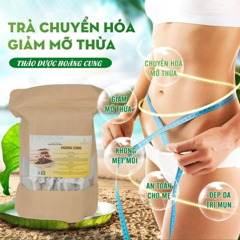 Trà chuyển hóa mỡ thừa thảo dược hoàng cung