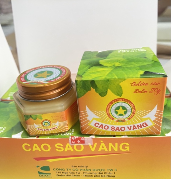 Cao sao vàng 20g Dược TW3 ( Dầu Cù Là ) - Golden star Balm