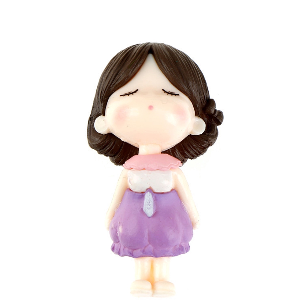 Tượng nhỏ trang trí vườn cặp đôi phong cách [COD]