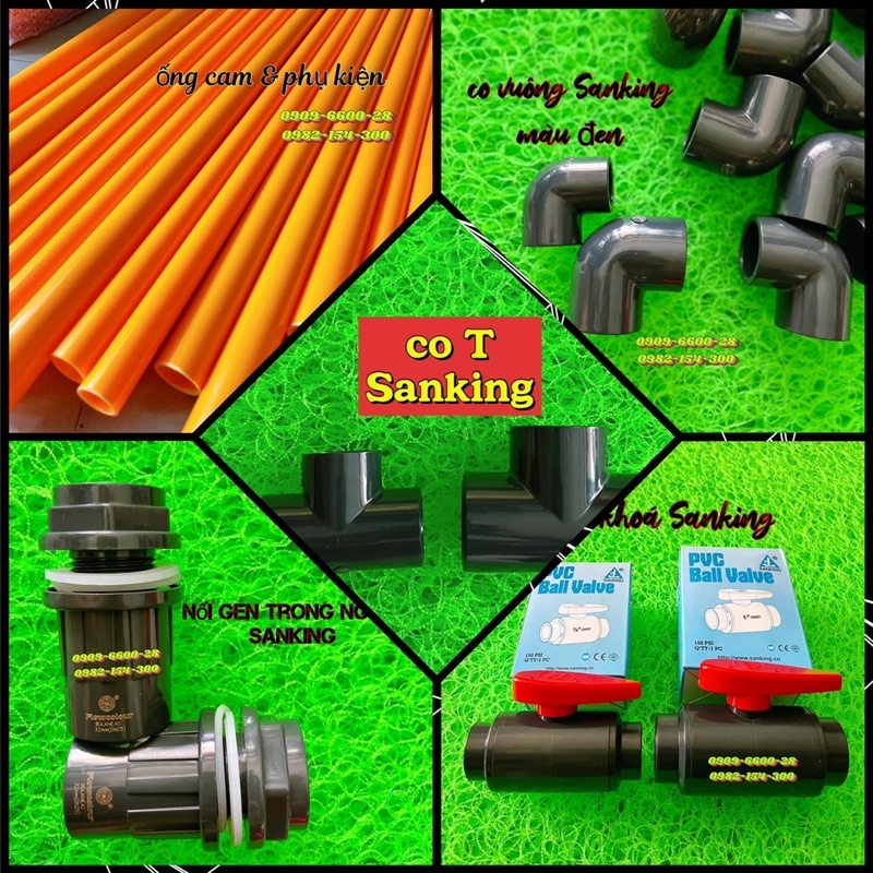 Rắc co trong ngoài PVC cao cấp 32MM-40MM – SANKING - FLOW COLOR