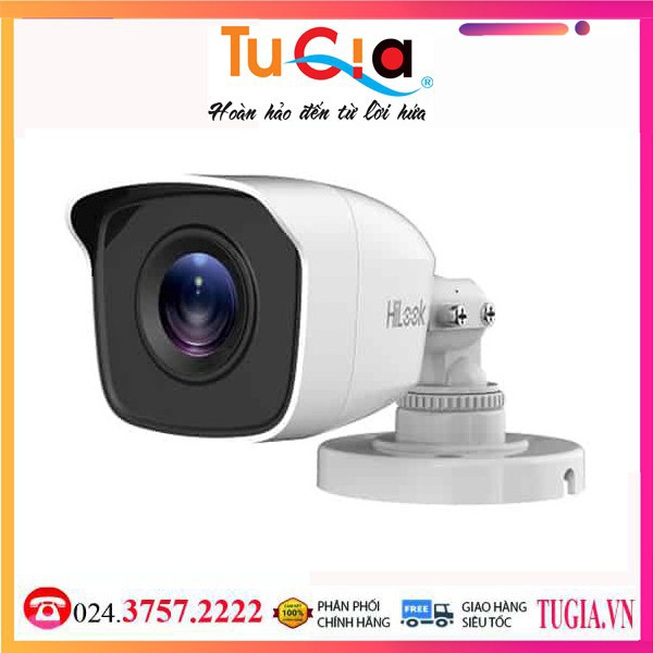 Camera giám sát HiLook thân trụ THCB140P,4MP/IR20M,2Y WTY_THCB140P Hàng chính hãng