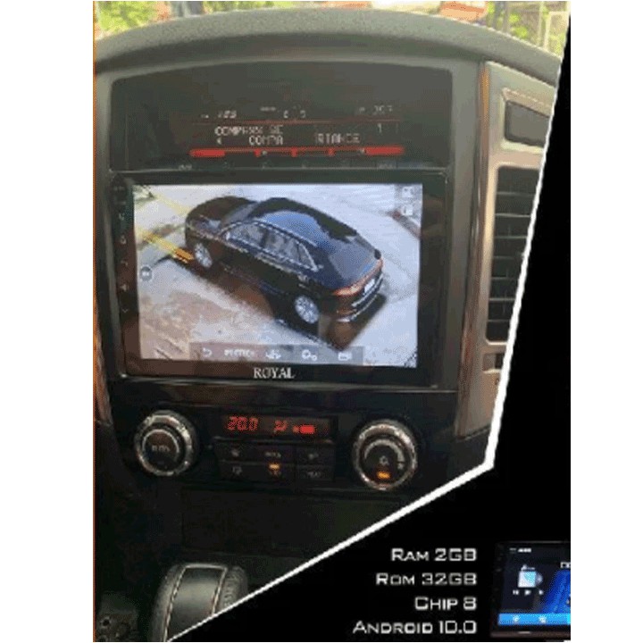 Màn hình DVD Android Carfu liền camera 360 cho xe Hyundai mới nhất