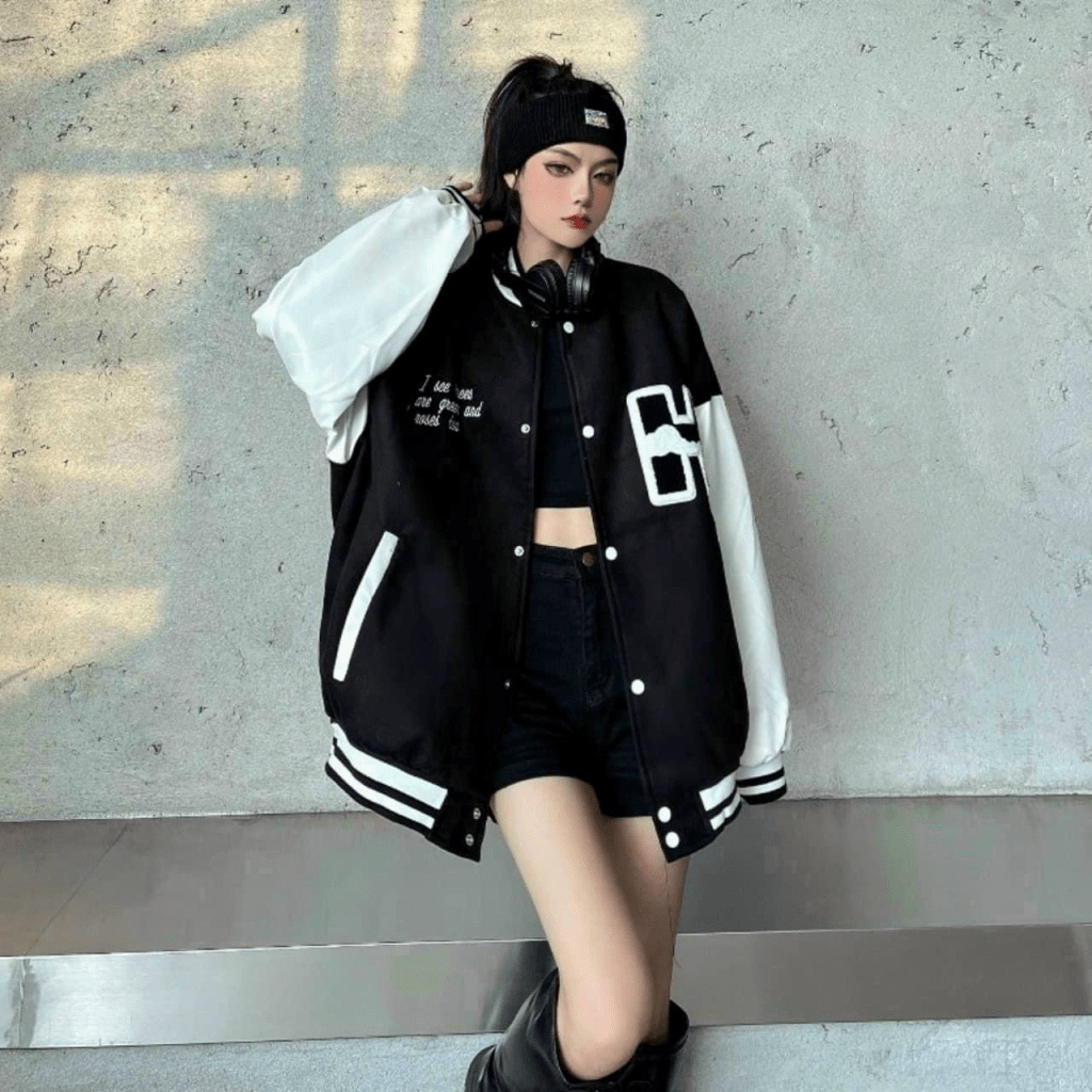 (HCM) ÁO KHOÁC DÙ BOMBER UNISEX DÀNH CHO CÁC BẠN TRẺ THỜI TRANG MỚI CÁ TÍNH HOT HIT KME STORE