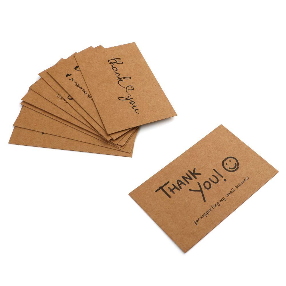 Set 30 Tấm Thiệp &quot;Thank You&quot; DIY