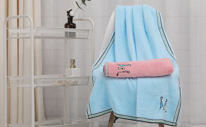 Khăn Tắm Chất Liệu Cotton Mềm Mại Thấm Hút Tốt