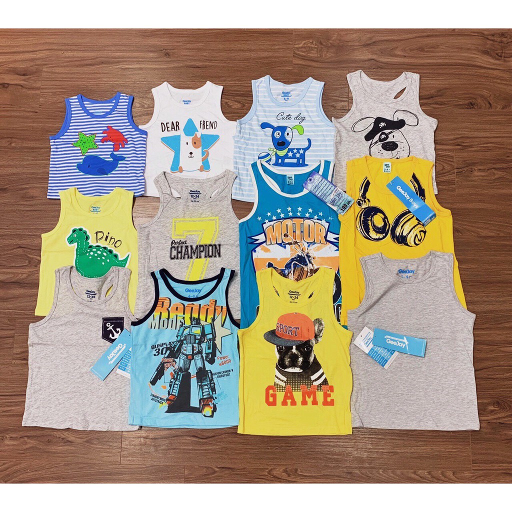 Áo 3 Lỗ Geejay xuất xịn