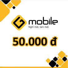 Thẻ nạp Gmobile 50k