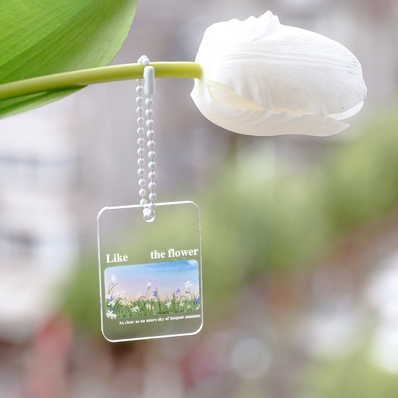 Móc khoá ảnh eathestic vintage airpod phụ kiện gắn balo cặp móc treo túi xách tote hot trend ulzzang hàn quốc