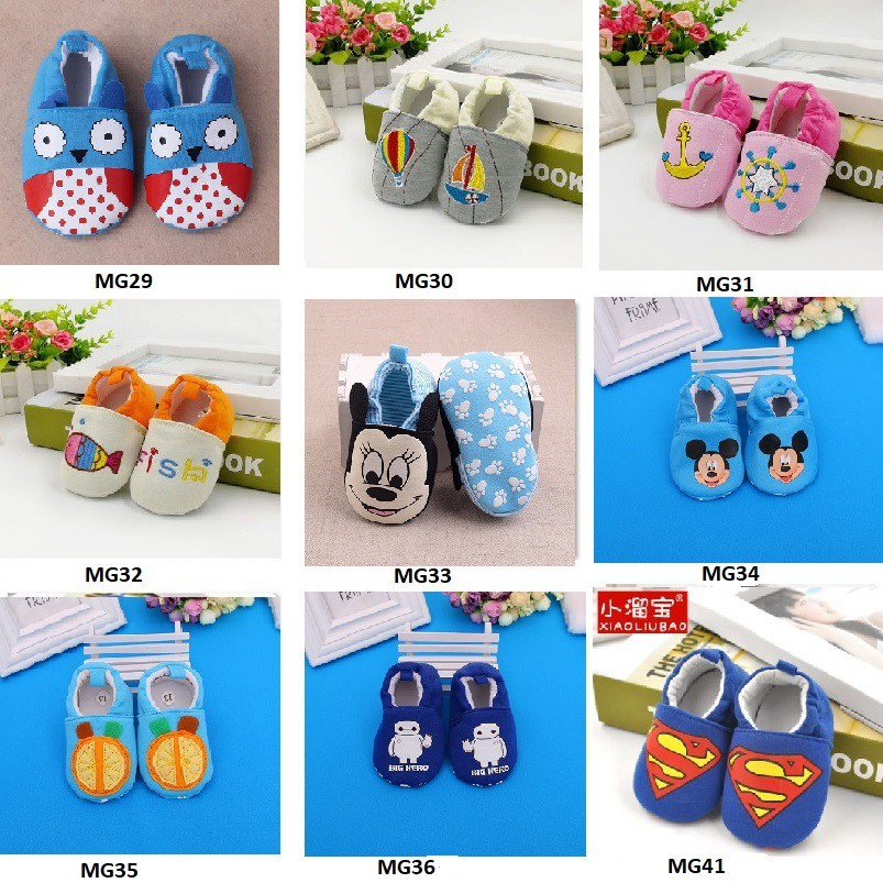 (MG01-MG20)GIÀY TẬP ĐI DISNEY CỔ CHUN