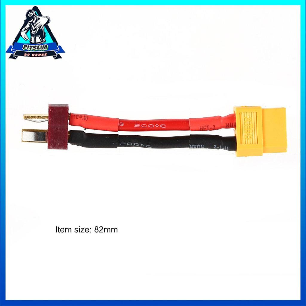 Đầu Nối Chuyển Đổi Pin Từ Female Xt60 Sang T-Plug Male