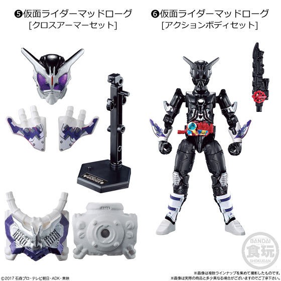 Mô hình SODO Kamen Rider Cross-Z, Build Genius, Mad Rogue, Night Rogue