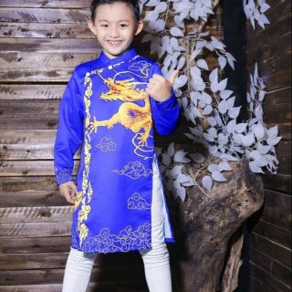 Ao dai tet be trai