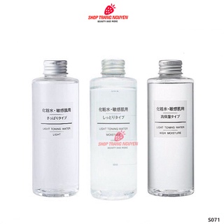 Nước Hoa Hồng Muji Toning Water 200ml