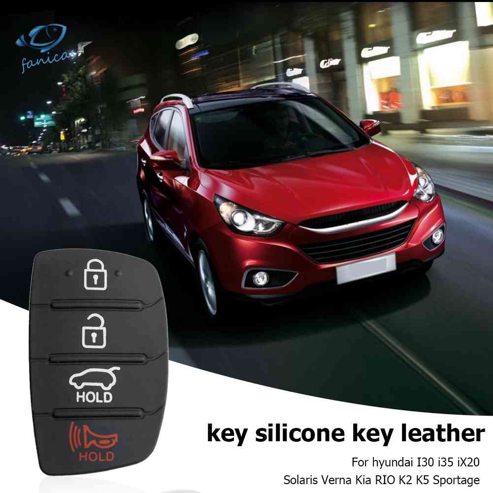 Vỏ ChìA KhóA ĐiềU KhiểN Từ Xa 4 NúT BấM Cho Hyundai