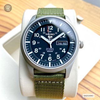 Seik0 5 sport automatic snzg09k1 nam - bảo hành 12 tháng - chính hãng 100 % - full hộp